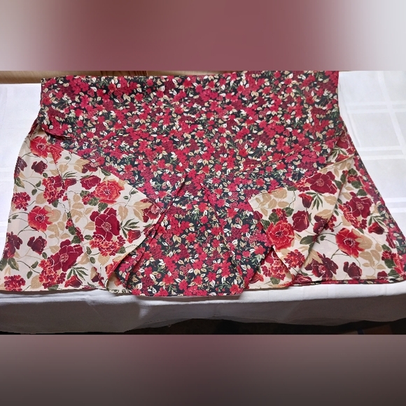 Victoria Holley 2pc Reversible Dress Set/Size 6/Floral, Long/ NWT - Picture 9 of 11